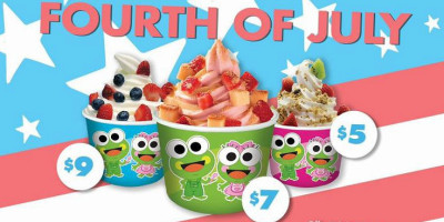 Sweetfrog Premium Frozen Yogurt food