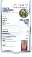 Tubb's Shrimp And Fish Co. menu