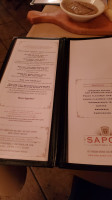 Sapori Trattoria Italiana menu