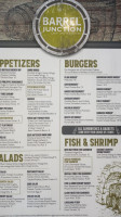 Barrel Junction menu