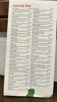 Vic Sushi menu