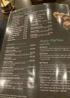 Vic Sushi menu