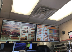 Burger King inside