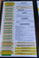 Voorhees Diner menu