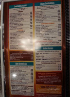 Voorhees Diner menu