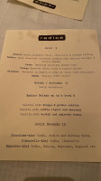 Radice menu