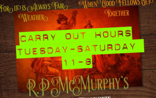 R.p. Mcmurphy's food