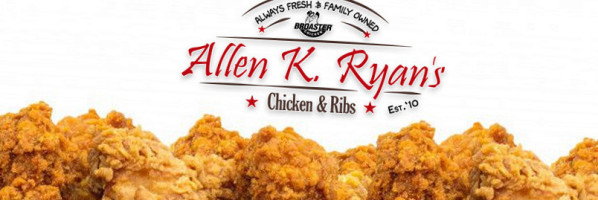 Allen K Ryan's food