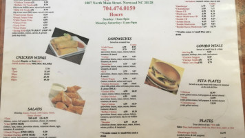 Mama Noi's Pizza menu