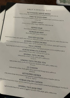 China Club menu