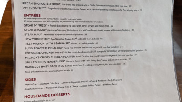 J. Alexander's menu