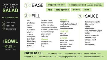 Sebastians Café Catering Home Office menu