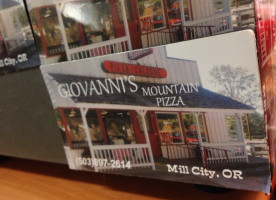 Giovanni's Mountain Pizza outside