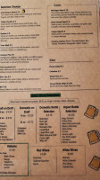 Paddy Whacks Pub menu