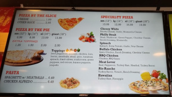 Family Pizza Subs menu