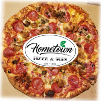 Hometown Pizza Subs food