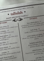 Tallulah Wine Bistro inside