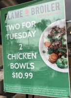 Flame Broiler food