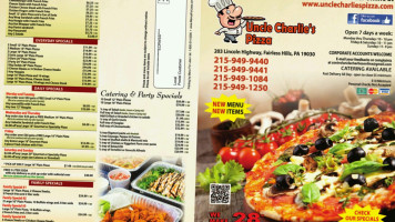 Singas Famous Pizza food