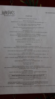 Martha's Leelanau Table menu