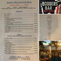 Bobber's At Williams Narrows Resort menu