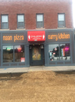 Curry Kitchen Naan Pizza outside