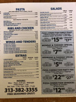 Pizza Connect Grill menu