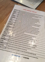 Jaku Sushi Grill menu