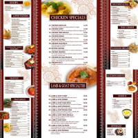 Curry Leaf Indian Cuisine menu