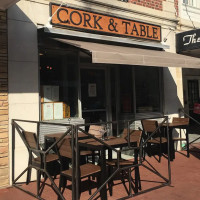 Cork Table food