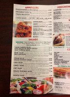 Tony's Pizza menu