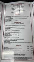 Paw-paw's Place menu