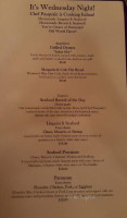 Kunkels Seafood Steak House menu