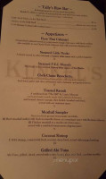 Kunkels Seafood Steak House menu