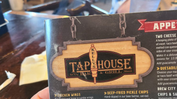 Kelly's Tap House And Grill menu