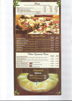 Zena's American Mediterranean Cuisine Catering menu