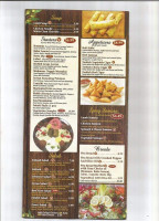 Zena's American Mediterranean Cuisine Catering menu