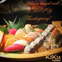 Kiku Fusion Sushi Hibachi food