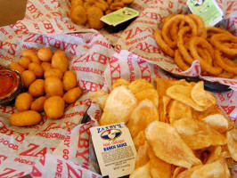 Zaxby's Chicken Fingers Buffalo Wings inside