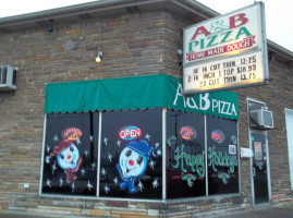 A & B Pizza Shop food