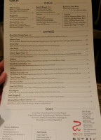 Cork Wine Grille menu