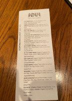 Soul Gastrolounge menu