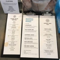 Foster Coffee Company menu