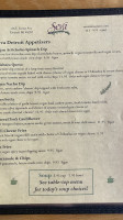 Seva Detroit menu