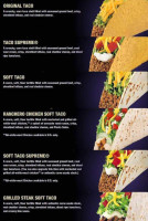 Taco Bell menu