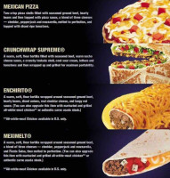 Taco Bell menu