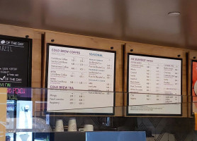 The Coffee Bean Tea Leaf menu