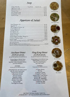 Wong's Garden menu