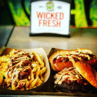 Wicked Fresh Craft Burgers food