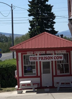 Old Prison Cow Ice Cream outside